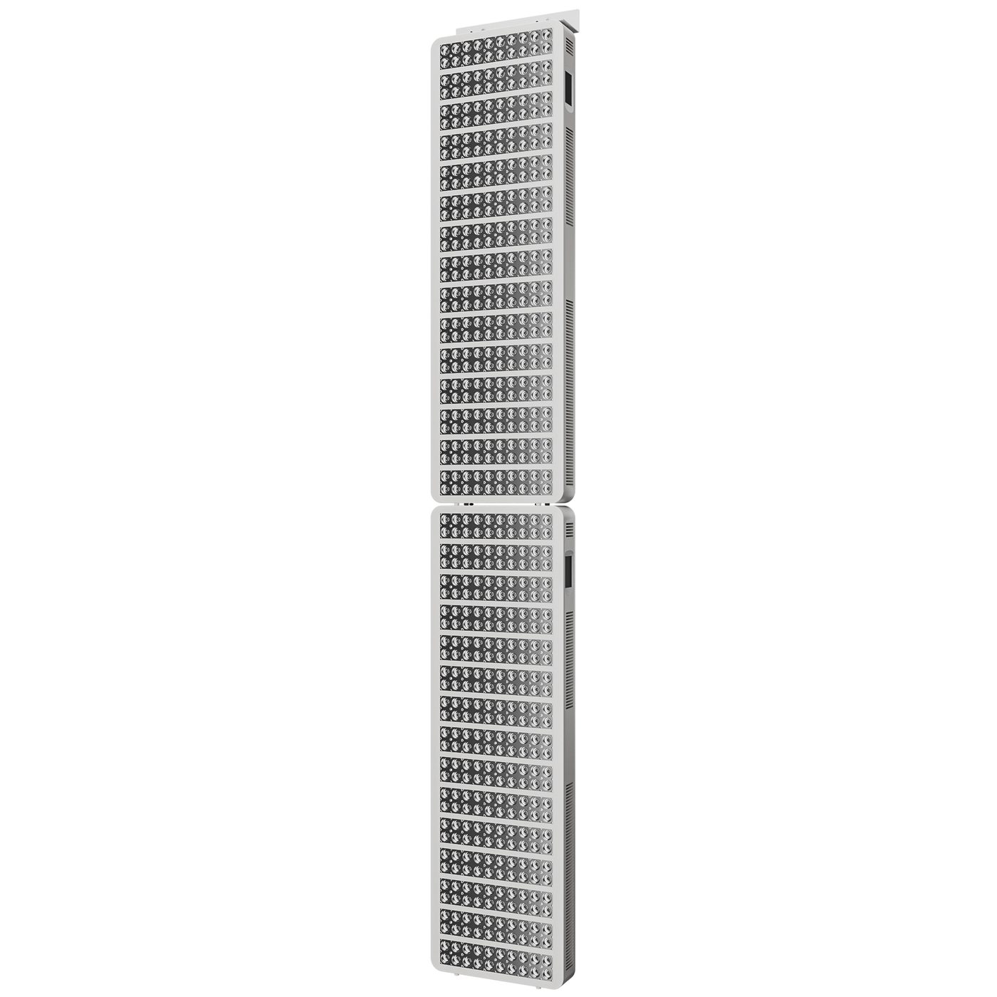 Two white HELIOR One panels stacked