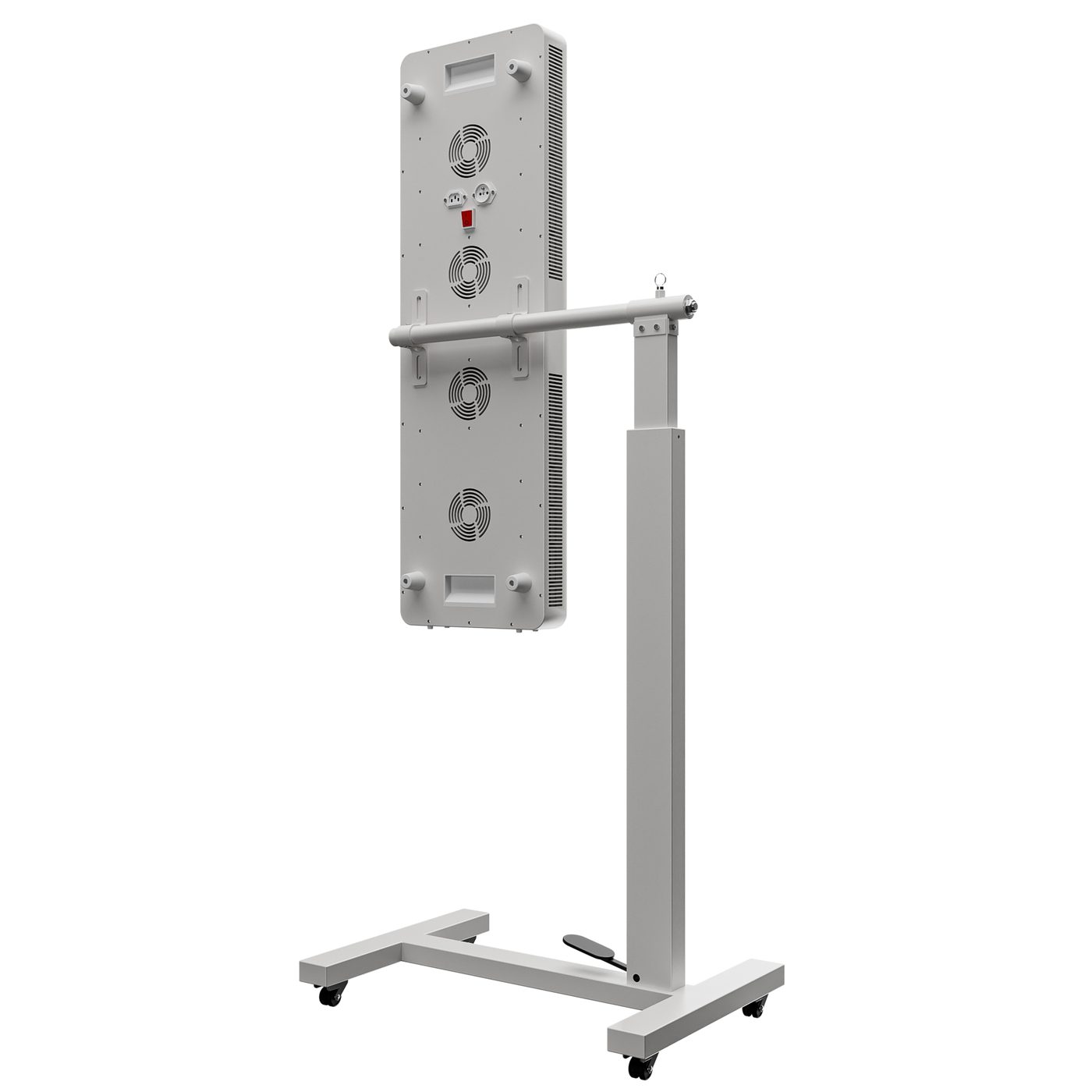 HELIOR One in white on a stand - detail